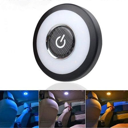 SBSGV USB Ladattava Auton Sisätilan LED Tavaratilan Valo, 12V Kirkas Monitoiminen Seinävalotikku