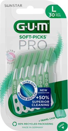 Gum Soft-Picks Pro mellomromsbørste L 30 stk
