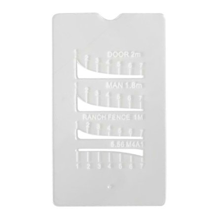 Micro Range-R Card Joustava etäisyysmittauskortti ulkoiluun ja metsästykseen