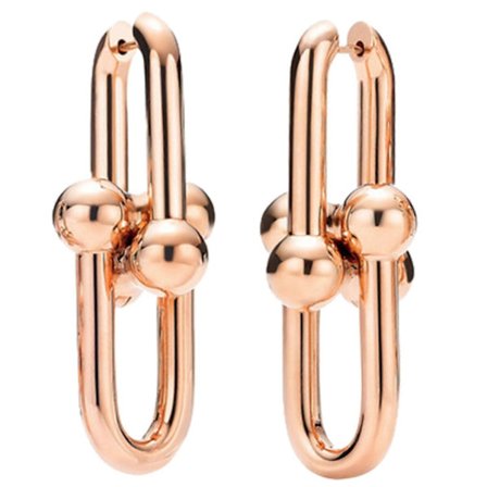 Elegante Hestesko Øreringe Smykker Alsidige Hesteskoformede Øreringe Øretilbehør Forbedrer Dit Modeudtryk-FX-