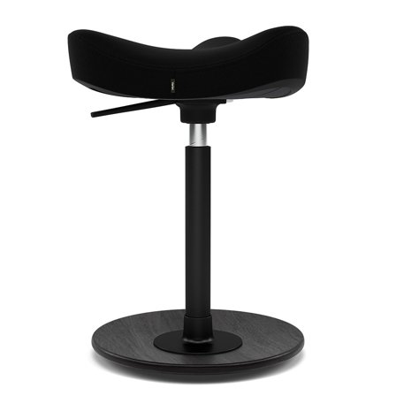 Varier Furniture Move Compact - Black Polyester - Black base