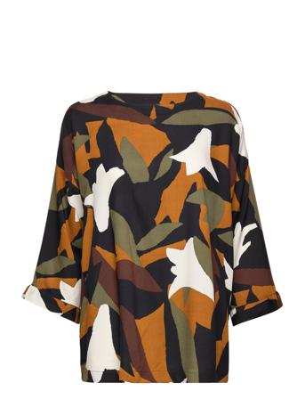 Becca Bluse Langærmet Multi/mønstret Masai