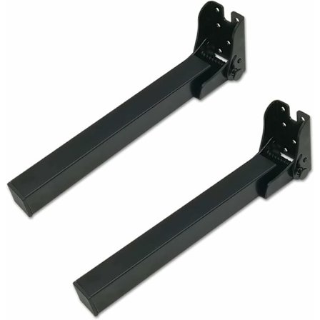 2 st Fällbara bordsben Fällbara bordsben Längd 40cm För bordssäng Soffa Husbil Bilfäste Svart