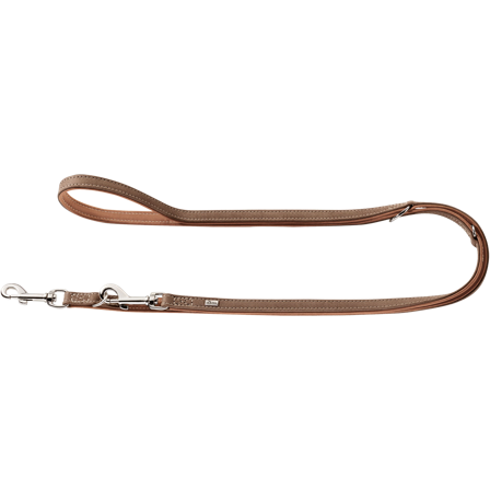 Hunter - Dog Leash Training Porto Brown 200 cm, 20 mm - Hund - Halsbånd - ZOO.no