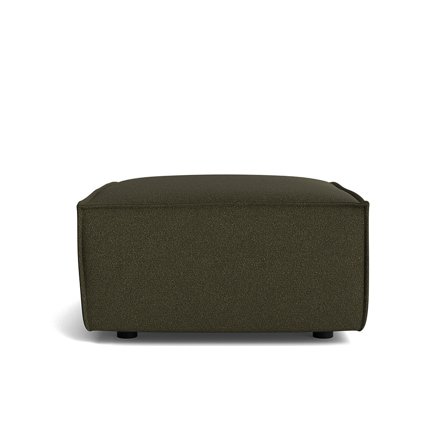 Lyon Pouf Hocker 98x86cm in Loop Grün, moderner Sitzkomfort für Ihr Zuhause, stilvolles Design, bequeme Polsterung und zeitlose Optik.