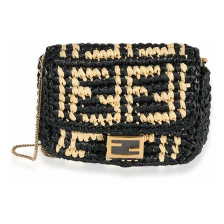 Fendi, Shoulder Bags Czarny, Kobieta, Rozmiar: ONE Size