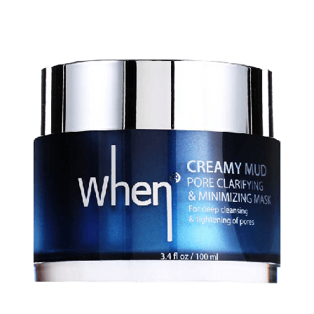 When Creamy Mud Pore Clarifying & Minmizing Mask Ansiktsmask peeling Dam 100ML
