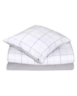 Sengetøj Gotland 2-delt Økologisk farvet Brun