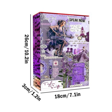 Jule-Taylor Swift Taylor legering blind box fransk sanger omgivende dekoration pynt