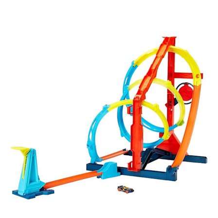 Hot Wheels Track Builder Lekeapparat Extreme Vortex Bane for Leketøybil