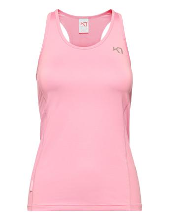 Nora Singlet T-shirts & Tops Sleeveless Vaaleanpunainen Kari Traa