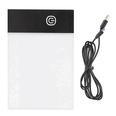 LED Lysbrett A6 Lysstyrke Kunsthåndverk Sporing Flip Book Kit Tablet Tegning for Barn