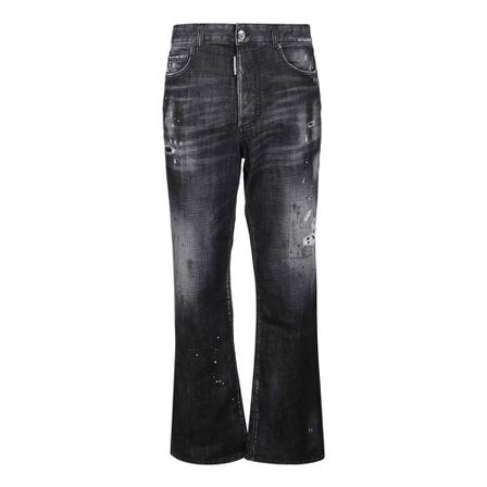 Dsquared2, Jeans Zwart, Heren, Maat:XS