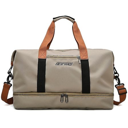 Mordely Separate Dry And Wet Gym Bag Shoe Warehouse Yoga Sports Bag Oxford Cloth Large-capacity Outing Luggage Bag