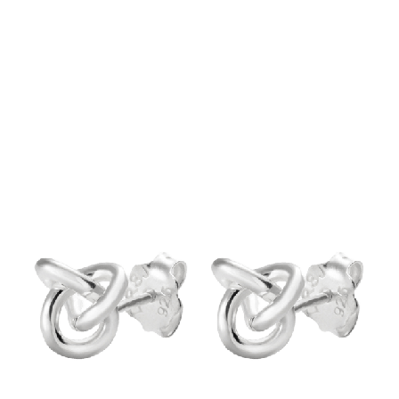 Drakenberg Sjölin Le Knot drop studs Örhängen Dam Silver ONESIZE