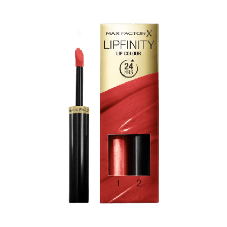 Max Factor Lipfinity Lip Colour Läppstift Dam Röd 3 ML
