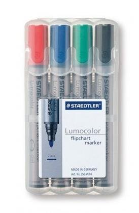 Staedtler Flippoverpenn STAEDTLER Lumocolor ass(4