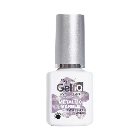 Depend GeliQ Metallic Marble Lavender Jade, Makeup, Gelénegle, Gel Neglelak