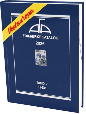 AFA - Vesteuropa 2026 - Bind II (H-Sc) - Frimærkekatalog