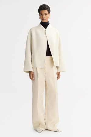 Soft Goat - Short jacket - Kaschmirjacke - S - Feather White