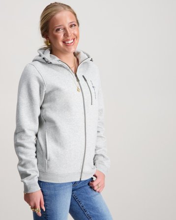 Sail Racing JR BOWMAN ZIP HOOD Gris Sweats à capuche Fille - Kids Brand Store