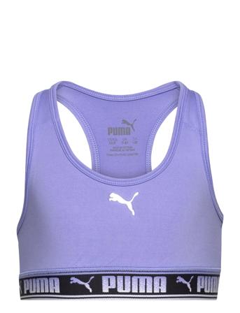 Puma Strong Bra G T-shirts Sports Tops Lilla PUMA*Betinget Tilbud