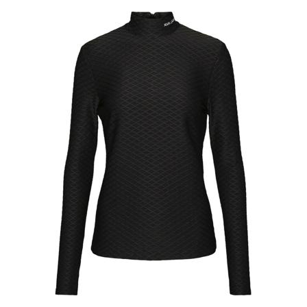 Karl Lagerfeld, Turtlenecks Zwart, Dames, Maat:M