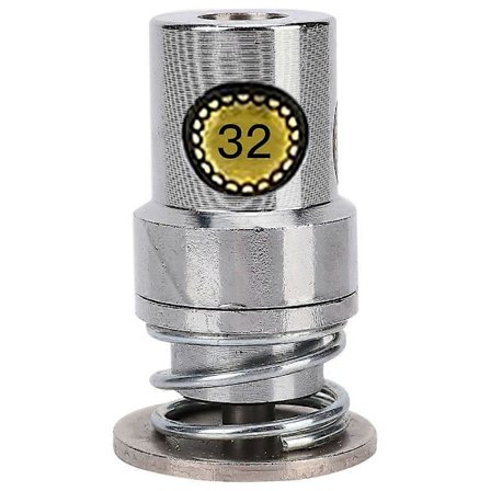 Stofftrukket Knapp Verktøy Dies Form Rund Brødform Pressverktøy for Håndpressemaskin (32L)