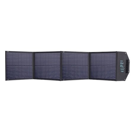 Choetech Foldable USB Till Typ-C Solladdare 100W - Svart
