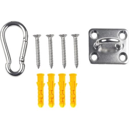 Tak krok - Monteringssats - Hängsystem - Rostfritt stål silver