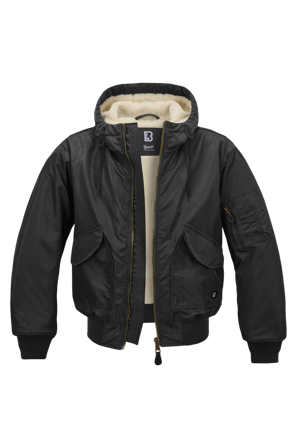 Brandit CWU Hooded Jacket Black XL