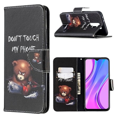 Wonderland Xiaomi Redmi 9 fodral -Svart