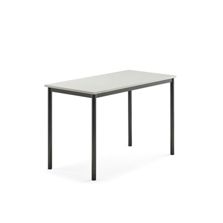 Tisch SONITUS, 1200x700x760 mm, Hochdrucklaminat grau, anthrazit