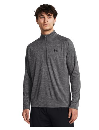 Under Armour Ua Tech Textured 1/2 Zip - Grey - M