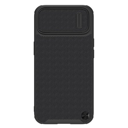 Nillkin Textured S Case iPhone 14 Plus pansrede deksel med kameradeksel, svart