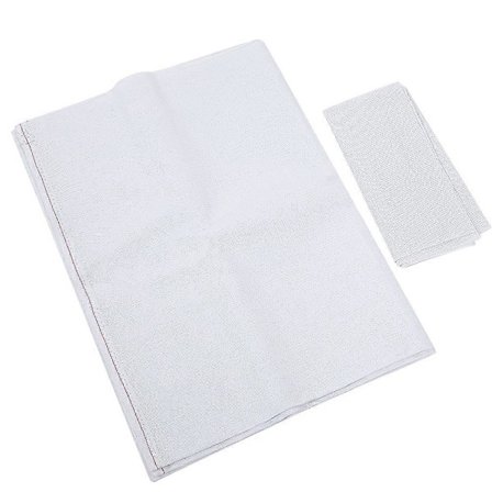 Broderistoff Korssting Håndvevd Mesh Rutenettduk 14 CT Husgeråd Teppe DIY Tilbehør