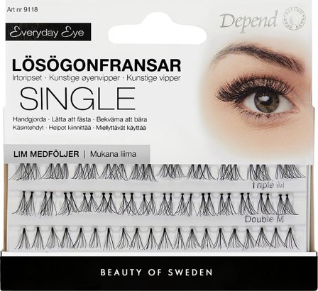 Depend Falske Øjenvipper Elegance, Makeup, Øjenvipper, Kunstige Øjenvipper