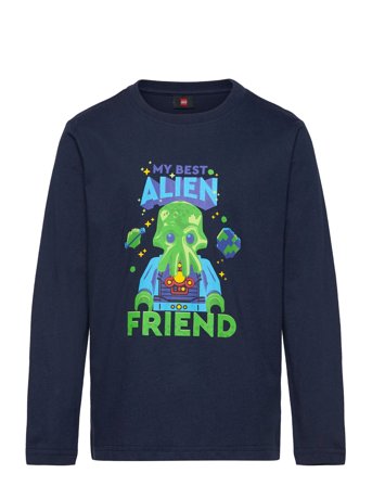 Lwtaffy 106 - T-Shirt L/S Navy LEGO Kidswear
