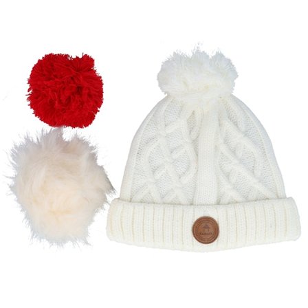 Cabaïa - Wit pom Beanie - Appletini White Pom @ Hatstore