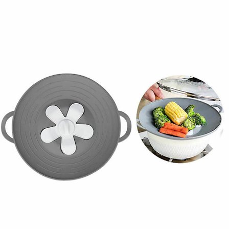 Silikon sølestopper lokk kokeover sikker deksel multifunksjons kjøkkenverktøy for dampkjele