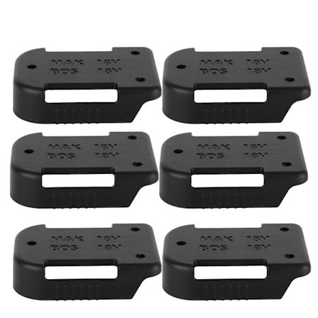 Makita/Bosch batteri universellt skyddskåpa kan fästas på väggen (så