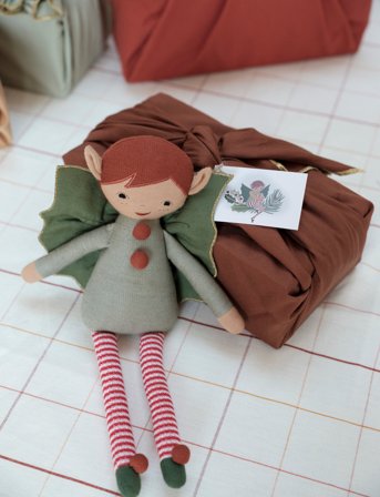 Fabelab Christmas Elf Doll - Christmas Spir - Multi/patterned - ONE SIZE
