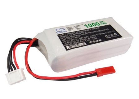 Batteri for helikopter/Fly for RC CS-LP1003C30RT