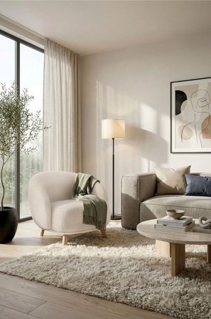 Homeroom Collection - Carla nojatuoli - Valkoinen - Nojatuolit - - Homeroom