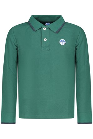 North Sails Polo Maniche Lunghe Bambino Verde