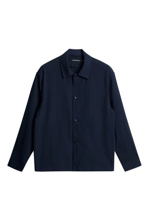 J.Lindeberg - Celian Seersucker Overshirt - Blue - Mann - M