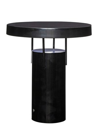 Hübsch Bringme Portable Lamp - Black - Ø25XH28CM