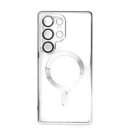 Galvaniseret etui med MagSafe galvaniseret til iPhone 16e - sølv