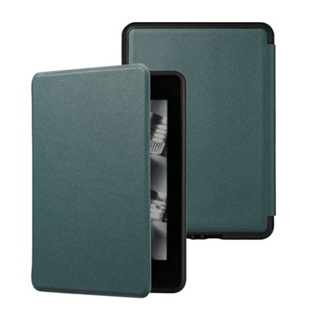 6 tuuman E-Reader Smart Case PQ94WIF Suojakuori TUMMAVIHREÄ