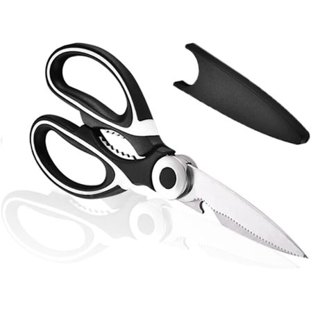 21 cm keittiösakset, keittiösakset tupella, lihalle, v